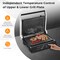 3-in-1 Electric Panini Press Grill with LED Touch & Auto Modes